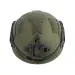 5 - Полегшений тактичний шолом Combatant SuperLITEweight 1.1 kg. Балістичний (NIJ IIIA). Олива. Розмір L
