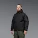 2 - Куртка тактична SoftShell APEX Flex. Осінь-Весна Чорний. Розмір XL