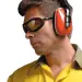6 - Окуляри захисні з ущільнювачем Pyramex XS3 Plus (gray) Anti-Fog, Чорні