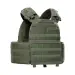 10 - Плитоноска КРУК, система швидкого скидання. Molle. Колір Олива.