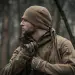 4 - Шапка флісова Helikon Watch Cap. Койот