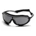 1 - Окуляри захисні з ущільнювачем Pyramex XS3 Plus (gray) Anti-Fog, Чорні