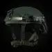 5 - Ліхтар тактичний на шолом Sidewinder MPLS 5LED з IFF (свій-чужий) маяком. Олива