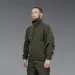 2 - Флісова тактична кофта на блискавці. Олива. Polyester. Розмір L