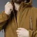 12 - Флісова тактична кофта з капюшоном. Койот. Polyester. Розмір S