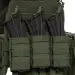 3 - Плитоноска TUR PRO Gen 2, (Комплект 7 підсумків) з системою швидкого скидання, для бронеплит 25х30 см. Колір Олива. Розмір XL