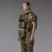 4 - Плитоноска жіноча Warmor gen.3 FL MAX (for Ladies) (без плит). З максимальним набором підсумків, захистом шиї та плечей по 1 класу ДСТУ. Мультикам.