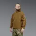 2 - Флісова тактична кофта з капюшоном. Койот. Polyester. Розмір S
