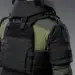 7 - Балістичний захист плечей 2-го класу захисту. CORDURA 1000D. Чорний