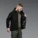 6 - Флісова тактична кофта з капюшоном. Чорна. Polyester. Розмір S