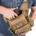 8 - Тактична бокова сумка Helikon EDC 11л. Койот