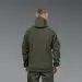 3 - Флісова тактична кофта з капюшоном. Олива. Polyester. Розмір S