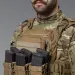 3 - Нагрудний адмін-підсумок. MOLLE. Тактичний підсумок. Койот