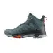 3 - Трекінгове взуття Salomon X Ultra 4 MID Gore-Tex (водонепроникні). Синьо-зелені. Розмір 40