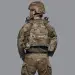 3 - Плитоноска TUR PRO Gen 2, (Комплект 7 підсумків) з системою швидкого скидання, для бронеплит 25х30 см. Колір Мультикам. Розмір XL