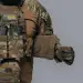 7 - Плитоноска TUR PRO Gen 1 (Комплект 4 підсумки) з боковими карманами, системою швидкого скидання. Molle. Колір Мультикам. Розмір L