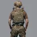 3 - Плитоноска TUR PRO Gen 2, (Комплект 7 підсумків) з системою швидкого скидання, для бронеплит 25х30 см. Колір Піксель. Розмір XL.