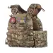 8 - Бронежилет 6-го класу (TUR PRO Gen 1). Вага 6.5 кг. З системою швидкого скидання. Molle. З боковими карманами. Колір Мультикам.