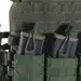 13 - Плитоноска TUR PRO Скелетон, 3 підсумки для AK/AR з системою швидкого скидання. Molle. Колір Олива.