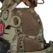 7 - Бронежилет 3-го класса (Крук). Вес 3.6 кг. (Комплект 4 подсумка). С системой быстрого сброса. Molle. Цвет Мультикам.