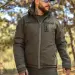 10 - Куртка тактична Softshell ХАНТЕР. Осінь-Весна Олива. Розмір S (40-42)
