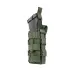 1 - Одинарний пластиковий підсумок під магазини AK\AR. Cordura 1000D. Molle. Олива