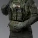 4 - Одинарний пластиковий підсумок під магазини AK\AR. Cordura 1000D. Molle. Олива