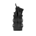 2 - Одинарний пластиковий підсумок під магазини AK\AR. Cordura 1000D. Molle. Чорний