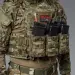 4 - Подвійний підсумок під магазини AK\AR. Cordura 1000D. Molle. Мультикам