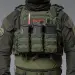 6 - Подвійний підсумок під магазини AK\AR. Cordura 1000D. Molle. Олива