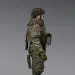 3 - Балістичний захист стегон 2-го класу захисту. CORDURA 1000D. Піксель