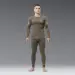 4 - Термобілизна (верх) Frost Guard реглан LVL 1 (1 Рівень) Олива. Розмір S