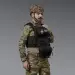 8 - Нагрудний адмін-підсумок. MOLLE. Тактичний підсумок. Чорний