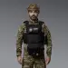 3 - Нагрудний адмін-підсумок. MOLLE. Тактичний підсумок. Чорний