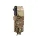 9 - Одинарний закритий підсумок під магазини AK\AR. Cordura 1000D. Molle. Мультикам