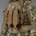 5 - Одинарний закритий підсумок під магазини AK\AR. Cordura 1000D. Molle. Койот