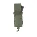 2 - Одинарний закритий підсумок під магазини AK\AR. Cordura 1000D. Molle. Олива