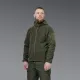 2 - Флісова тактична кофта з капюшоном. Олива. Polyester. Розмір S