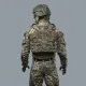 5 - Плитоноска TUR PRO Gen 2, система швидкого скидання. Molle. Колір Піксель. Розмір XL.