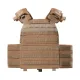 2 - Плитоноска КРУК, система швидкого скидання. Molle. Колір Койот.