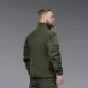 3 - Флісова тактична кофта на блискавці. Олива. Polyester. Розмір L