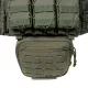 4 - Плитоноска КРУК (Комплект 4 підсумки) з системою швидкого скидання. Molle. Колір Олива.