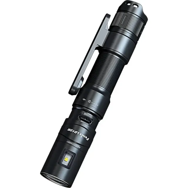4 - Ліхтар ручний Fenix LD12R. Чорний