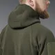 12 - Флісова тактична кофта з капюшоном. Олива. Polyester. Розмір S