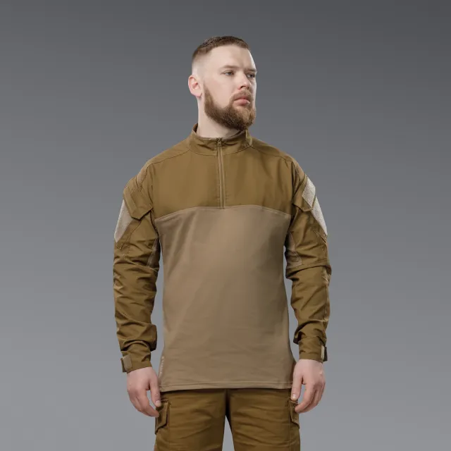 4 - Убакс BattleSkin Regular. Тактична сорочка. Койот. Розмір: L