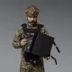 5 - Тактичний килимок для сидіння 2 класу захисту. CORDURA 1000D. Чорний