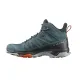 3 - Трекінгове взуття Salomon X Ultra 4 MID Gore-Tex (водонепроникні). Синьо-зелені. Розмір 44 2/3