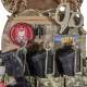 5 - Бронежилет 3-го класу (TUR PRO Gen 2). Вага 3.7 кг. (Комплект 4 підсумка). З системою швидкого скидання. Molle. Колір Піксель. Розмір XL.