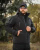 2 - Куртка тактична Softshell ХАНТЕР. Осінь-Весна Чорний. Розмір XXL (56-58)