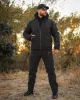 3 - Куртка тактична Softshell ХАНТЕР. Осінь-Весна Чорний. Розмір XXL (56-58)